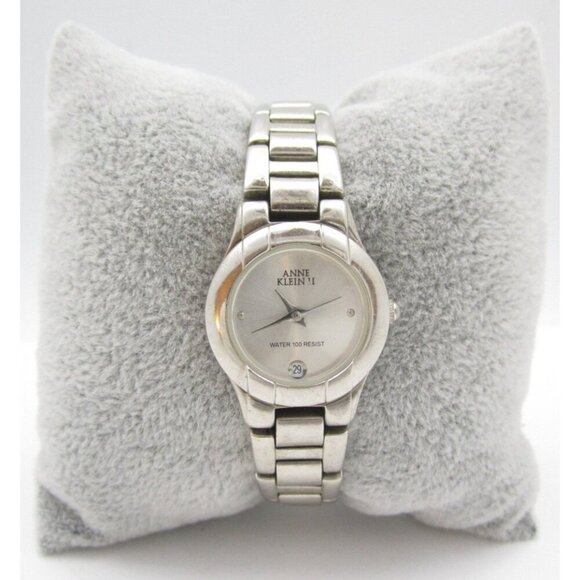 Women Anne Klein II Quartz WR Analog 22mm Round Watch (H810) "New Battery" - Picture 1 of 10